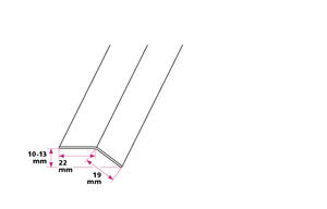 10-13 mm. overgangsprofil - u/huller 