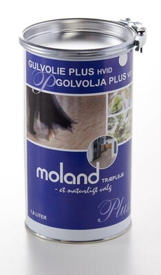 Moland gulvolie Plus hvid