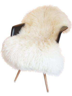 Europæisk Lammeskind Hvid