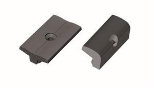 Monteringsklemmer, sort