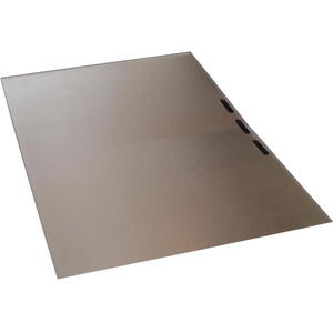 Signature rustfrit stål stegeplade