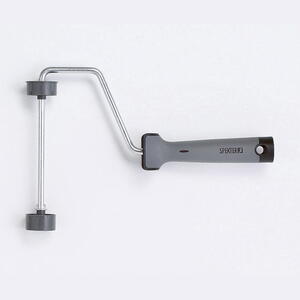 Malerulleskaft, cylinder, aluminium