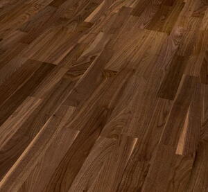 Trægulv Classic 3060 - Valnød, 3-stavs Natur mat lak 