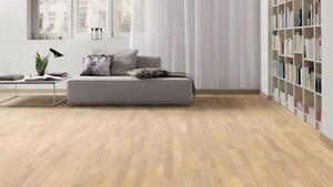 Haro parketgulv - Eg Puro hvid Trend børstet n+ 