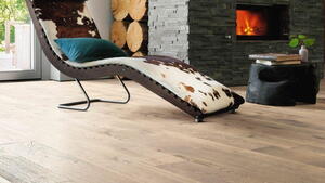 Haro plankegulv - Eg tobakgrå Sauvage retro børstet n+ 