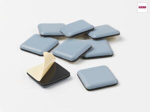 Stoleglider af teflon (PTFE) - selvklæbende kantet