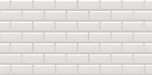 Metro vægflise hvid glans 7,5x7,5 cm.