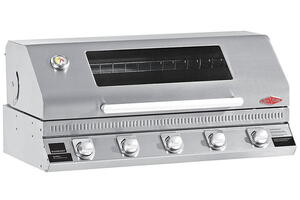 Billedet viser grillen med 5 brændere.