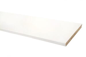 Vinduesplade i hvid laminat 