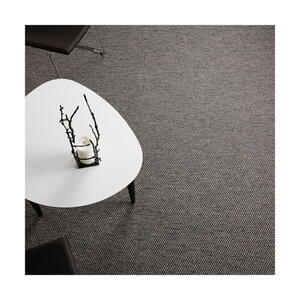 Robust - Antracit, Fladvævet gulvtæppe 