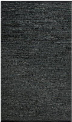 Kreatex - Læder-kludetæppe, Sort