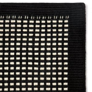 C. Olesen tæpper - Luxor - Black/White 