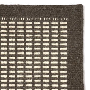 C. Olesen tæpper - Luxor - Coffee/White 