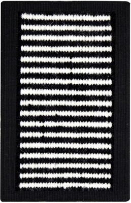 C. Olesen tæpper - Åbo - Black/White 