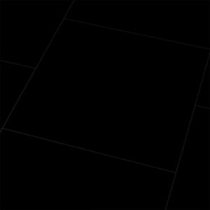 Quadro  laminat flise - U190 Højglans Sort 