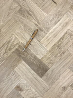 Stavparket i Egetræ 16x68x204 mm. Kort format