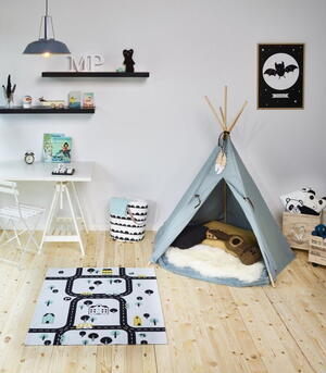 AW Mood Børnetæppe - Ring Road Colour - RESTSALG