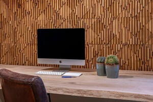 Teak Wall vægbeklædning - Blend