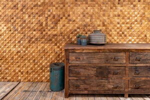 Teak Wall vægbeklædning - Hillz