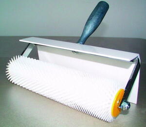 50 cm. Pigrulle med 21 mm pigge inkl. skærm 