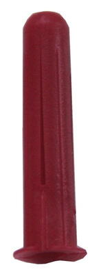 Plugs Rød 6 mm. - 400 stk. 