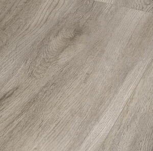 Parador vinyl Basic 5.3 - Eg pastelgrå børstet struktur, Planke   