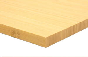 19 mm bambusplade - Side pressed, Natural