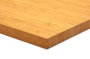 19 mm bambusplade - Side pressed, Caramel