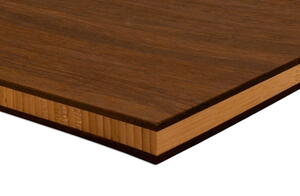 20 mm bambusplade - High Density, Caramel