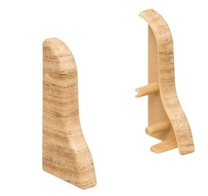 Plast-endekappe, 19 x 38 S mm. 