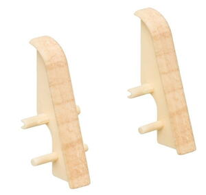 Plast-mellemstykke, 19 x 39 mm. 