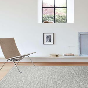 Faro - Fladvævet uld tæppe, Grå 