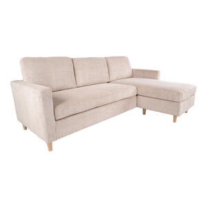 Firenze Sofa i sandfarvet fløjl