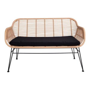 Trieste naturlig rattan Sofa