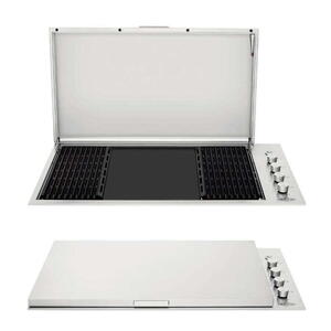 BeefEater - Proline, 6 brændere, flat låg - Uden understel