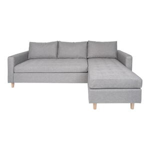 Firenze Sofa, Lys grå med træben 