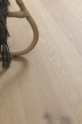 Bjelin hærdet eg, STRANDBADEN bred planke, grå hårdvoks-olie 