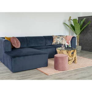 Alba Lounge Sofa mørkeblå - venstrevendt 