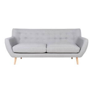 Monte Sofa i lysegrå 3 pers. 