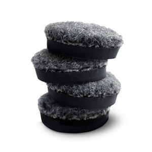 Bæredygtige filtdupper, Mørkegrå