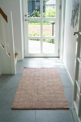 Ibiza Løber i mørk koral - REST 80X150 CM