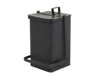 Alma skraldespand, sort