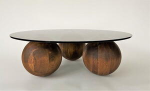 August sofabord Ø100 cm.