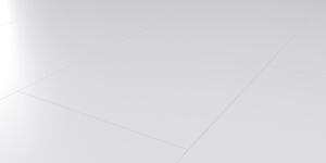 LVT vinylklik - SPC, D2935 Uni Hvid højglans flise 