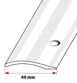 40 mm Buet overgang Mat Alu