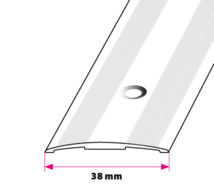 38 mm Buet overgang Guld