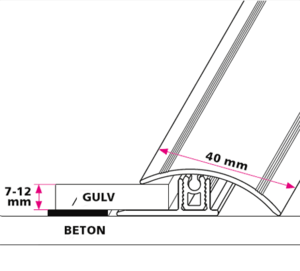Multiflex Afslutning Natur Eg - Lav