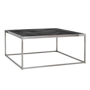 Sofabord Blackbone sølv 90x90 cm.