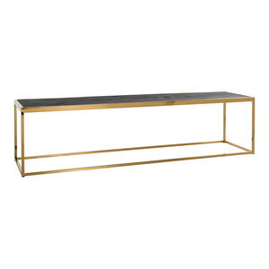 Sofabord Blackbone guld 160x40 cm.
