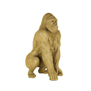 Gorilla guld lille dekoration